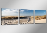 Dekorační obraz 150x50cm - 3 díly - 4221 - Pláž